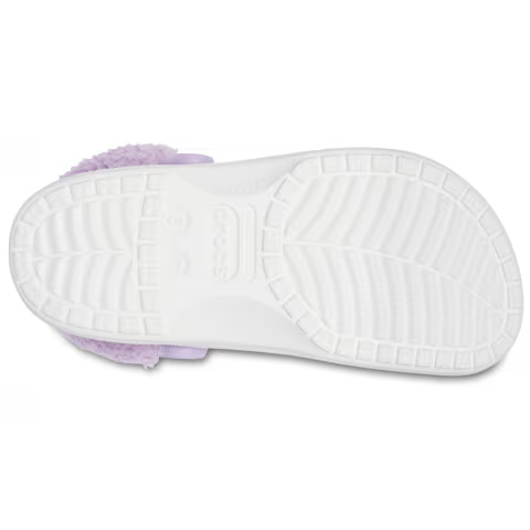 Baya Lined Fuzz-Strap Clog