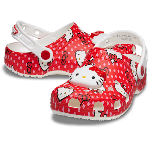 Kids' Hello Kitty® Red Classic Clog