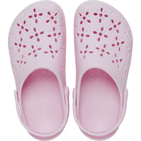 Classic Floral Cut-Out Clog