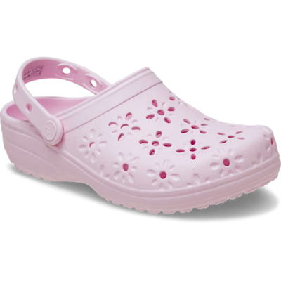 Classic Floral Cut-Out Clog