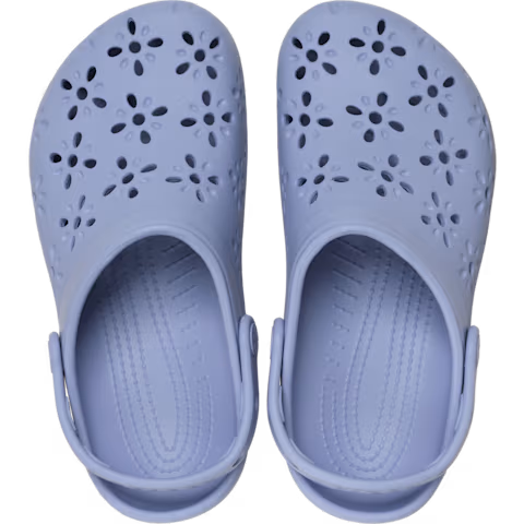 Classic Floral Cut-Out Clog