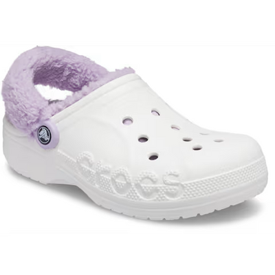 Baya Lined Fuzz-Strap Clog