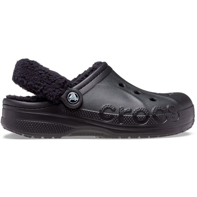 Baya Lined Fuzz-Strap Clog