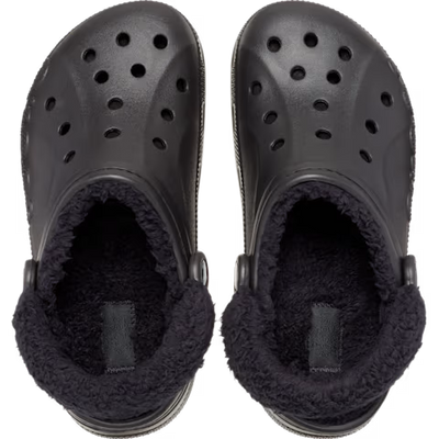 Baya Lined Fuzz-Strap Clog