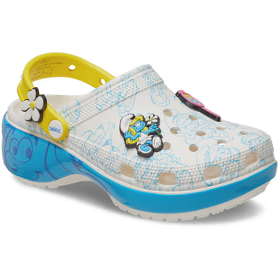 Smurfs Platform Clog