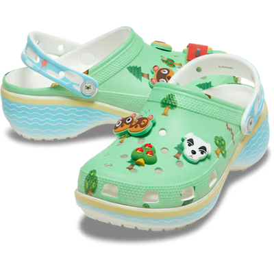 Animal Crossing Platform Clog