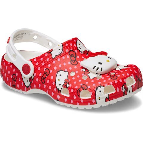 Kids' Hello Kitty® Red Classic Clog
