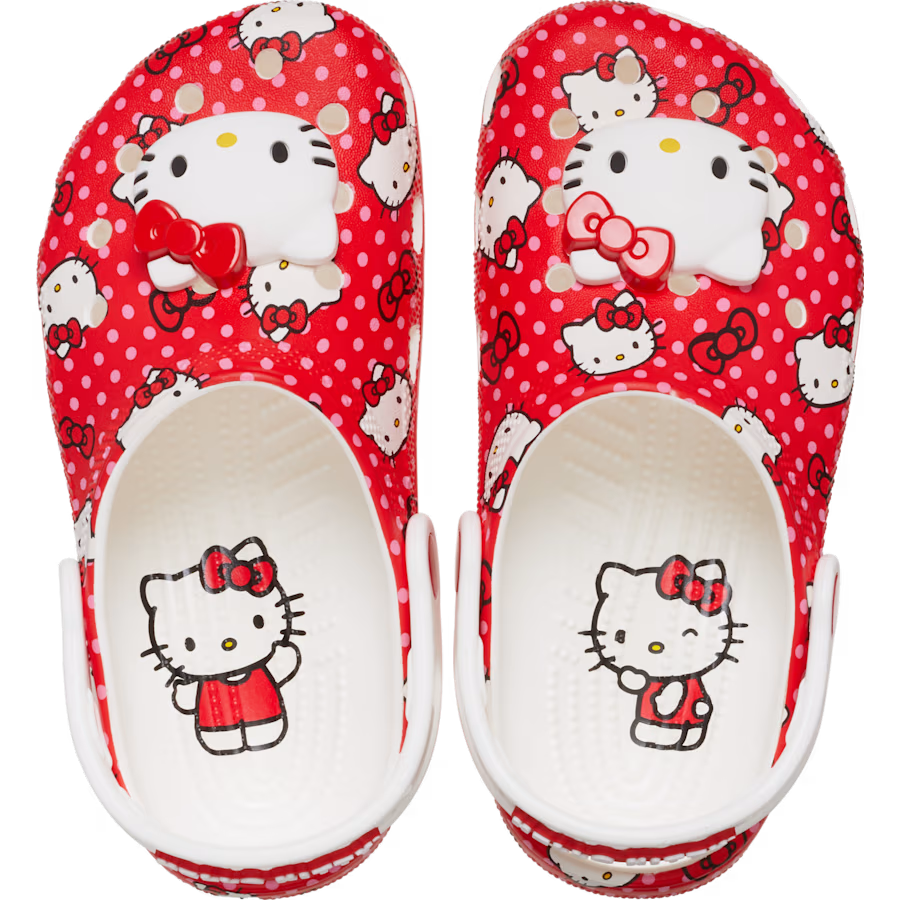 Kids' Hello Kitty® Red Classic Clog