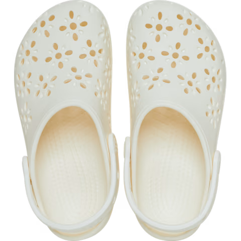 Classic Floral Cut-Out Clog