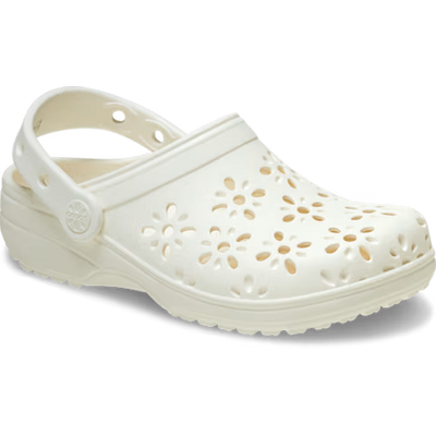 Classic Floral Cut-Out Clog