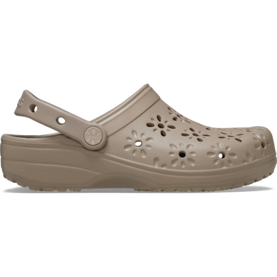 Classic Floral Cut-Out Clog