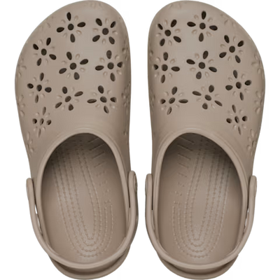Classic Floral Cut-Out Clog