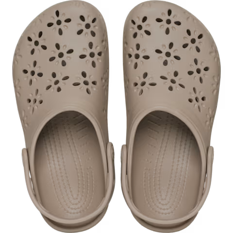 Classic Floral Cut-Out Clog