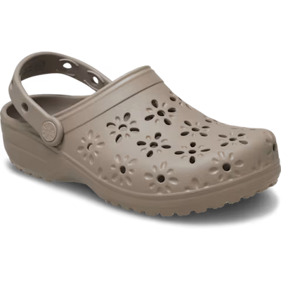 Classic Floral Cut-Out Clog